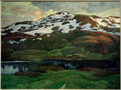 Summer Evening at Kallsjön by Helmer Osslund